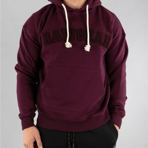 NWT Patch Hoodie — Plum